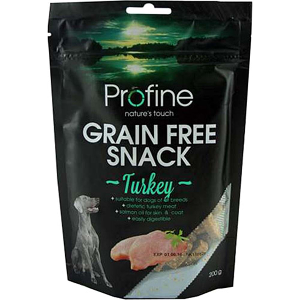 PROFİNE GRAİN FREE SNACK TURKEY 200 GR