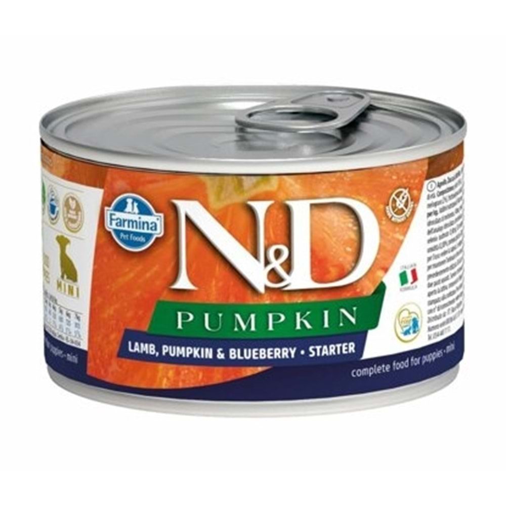 N&D C.STARTER PUMPKIN KUZU VE YABAN MERSİNİ 140 GR