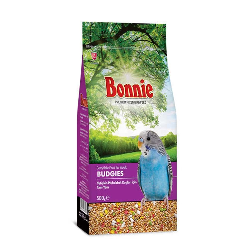 BONNIE MUHABBET KUŞU YEMİ 500 GR