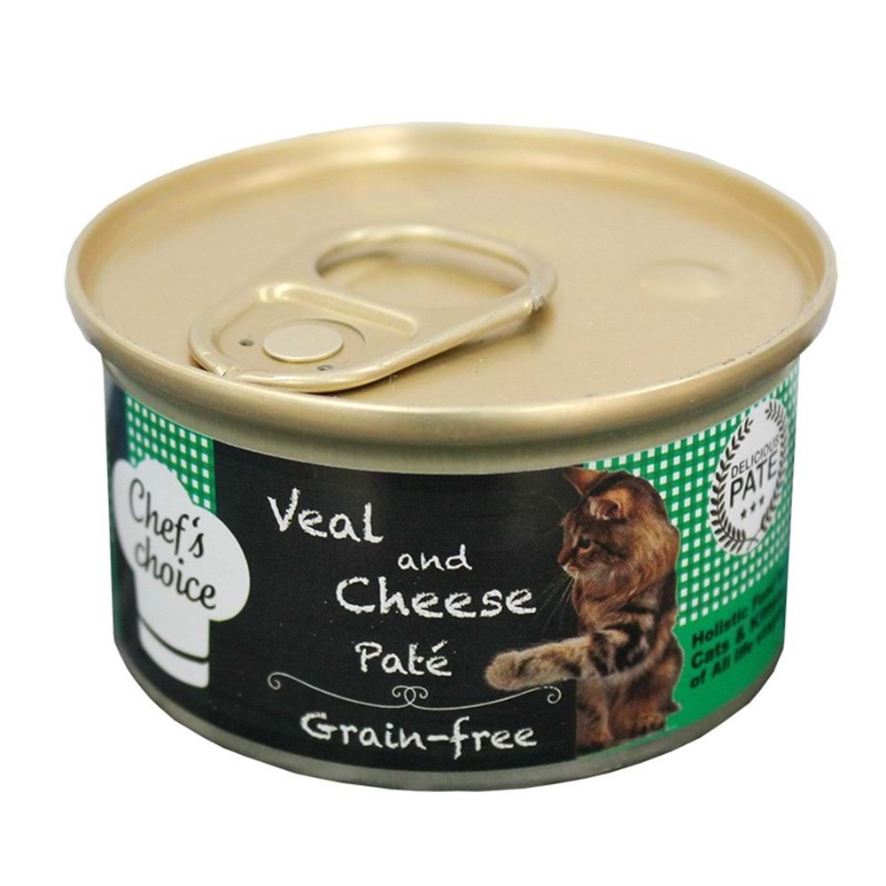 CHEFS CHOİCE F. VEAL&CHEESE IN GRAVY KEDİ KONSERVE 85 GR