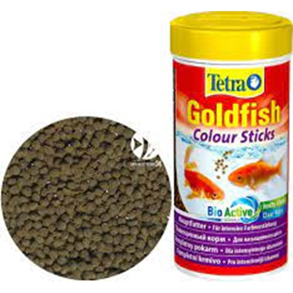 TETRA GOLDFISH COLOUR STICKS 250 ML