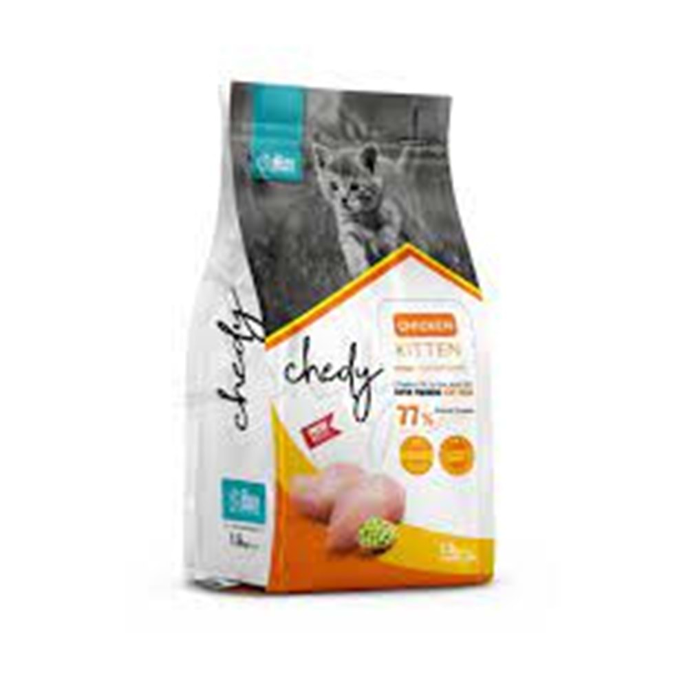 CHEDY F. KİTTEN CHICKEN KEDİ MAMASI 1,5 KG