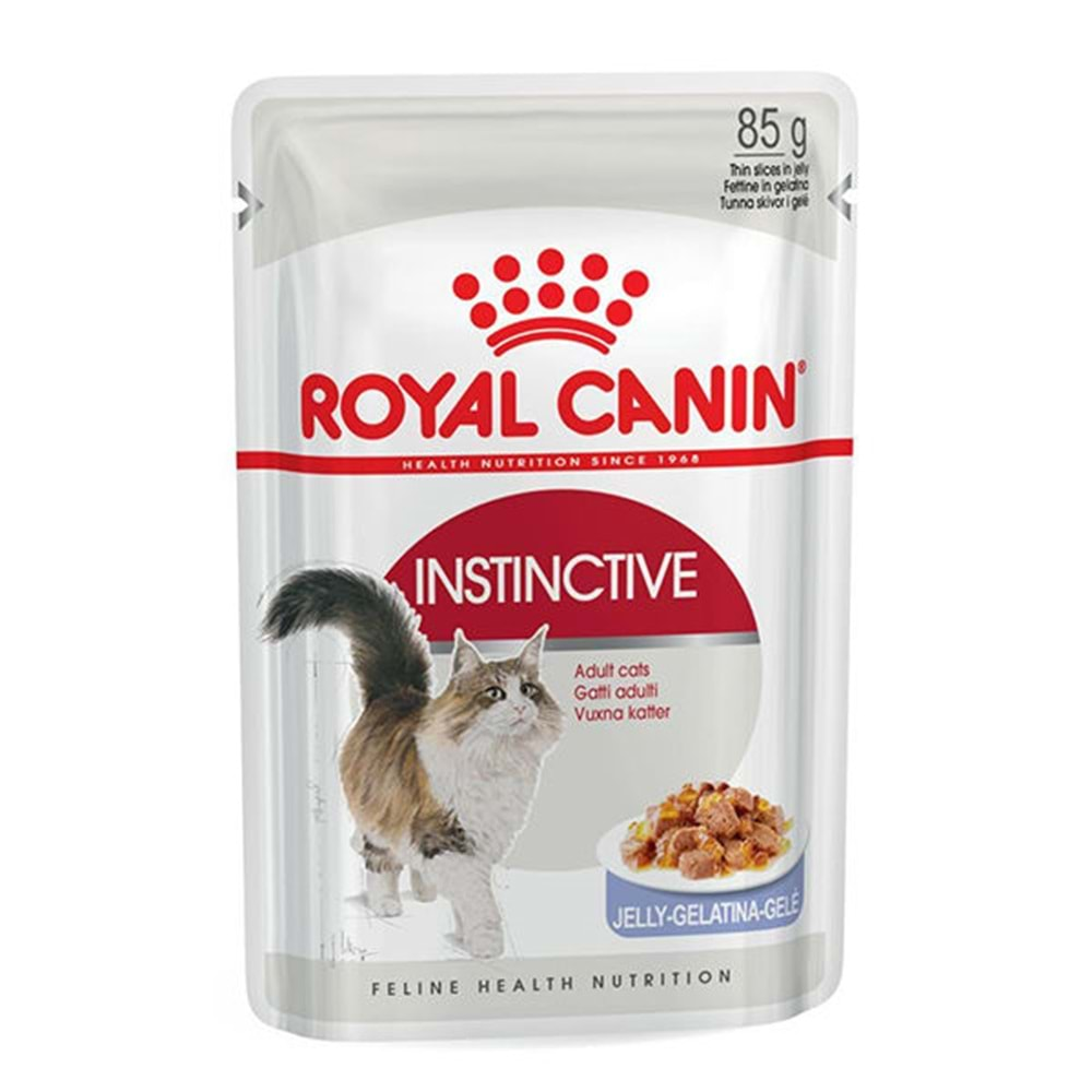 ROYAL CANİN F. ADULT JELLY INSTINCTIVE YAŞ KEDİ MAMASI 85 GR