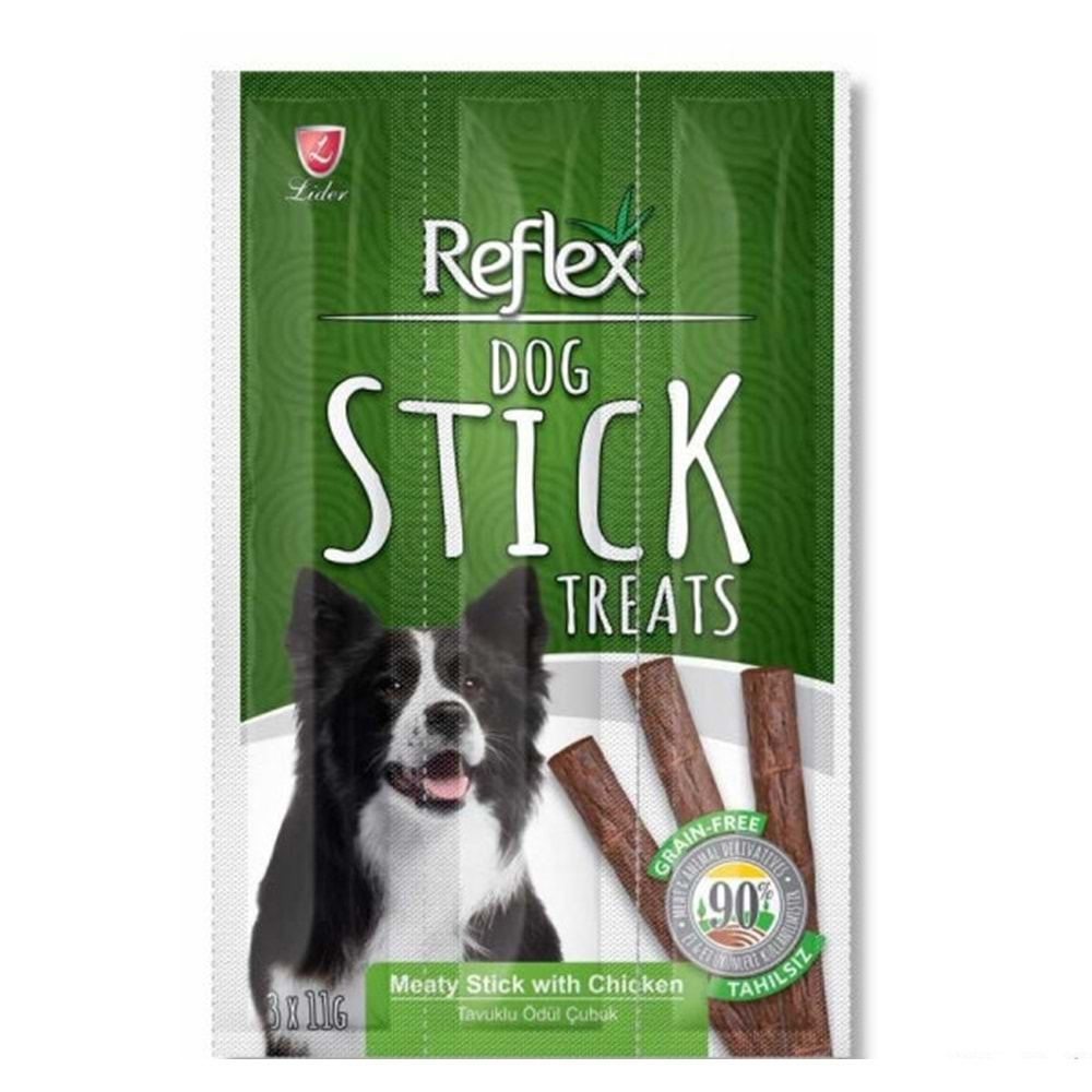 REFLEX DOG STICK CHICKEN ÖDÜL 3X11 GR