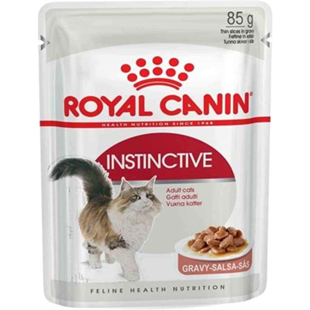 ROYAL CANİN F. GRAVY INSTINCTIVE POUNCH KEDİ YAŞ MAMA 85 GR