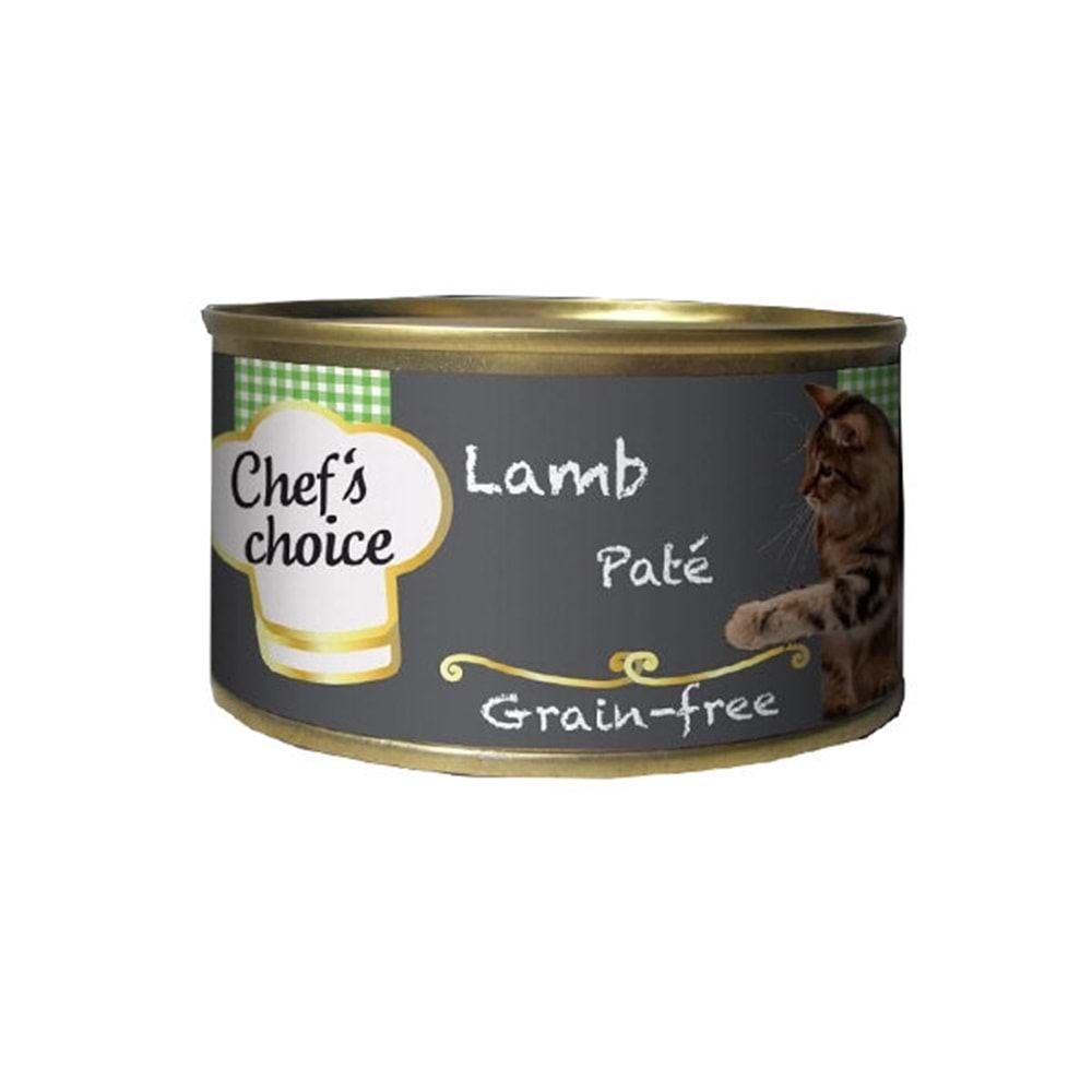 CHEFS CHOICE F. LAMB PATE KEDİ KONSERVE 80 GR