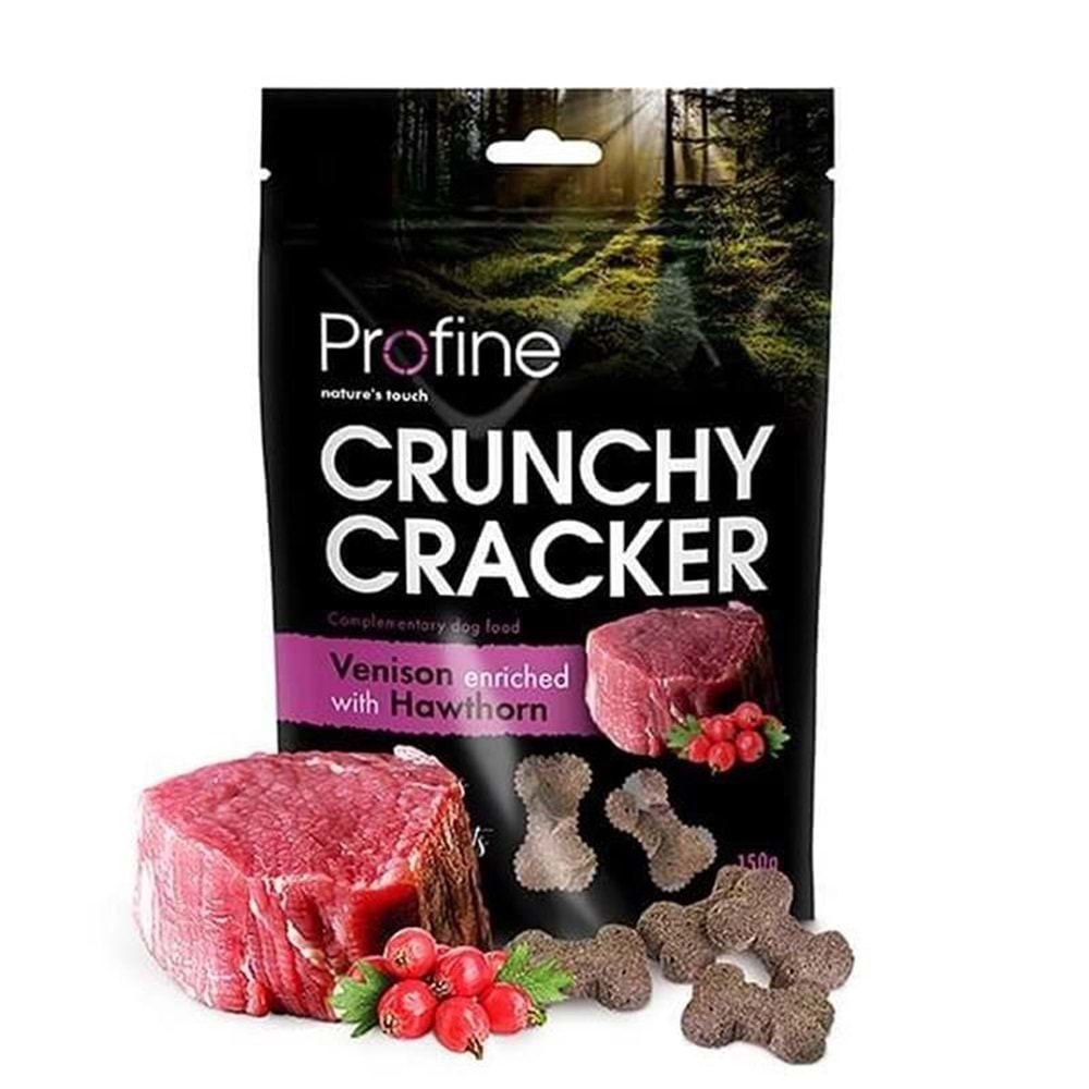 PROFİNE DOG CRUNCHY CRACKER VENİSON 150 GR