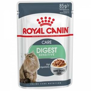 ROYAL CANİN DİGEST SENSİTİVE İN GRAVY YETİŞKİN KEDİ YAŞ MAMASI 85 GR