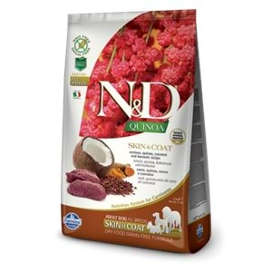 N&D C.ADULT KİNOA SKIN&COAT GEYİK ETLİ 2,5 KG