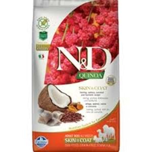 N&D C.ADULT KİNOA SKIN&COAT RİNGA BALIĞI 2,5 KG