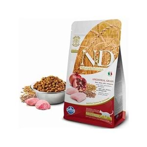 N&D ANCESTRAL GRAIN F.ADULT LOW NEUTERED TAVUK&NAR 1,5 KG