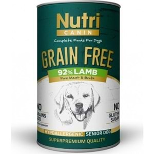 NUTRİ CANIN SENİOR LAMB SWEET POTATOES 400 GR