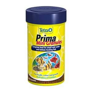 TETRA PRİMA MİNİ GRANULES BALIK YEMİ 100 ML