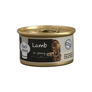 CHEFS CHOİCE F. LAMB IN GRAVY KEDİ KONSERVE 80 GR