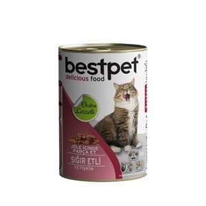 BESTPET CAT WITH BEEF IN JELLY 415 G