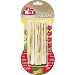 8 in 1 DELIGHT STICKS AĞIZ BAKIM KEMİĞİ 3 LÜ 75 Gr