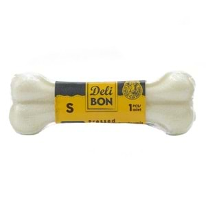 DELİBON DERİ PRES KEMİK S BOY 1 Lİ VAKUM BEYAZ 12 CM