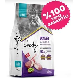 CHEDY F. ADULT LAMB KEDİ MAMASI 5 KG