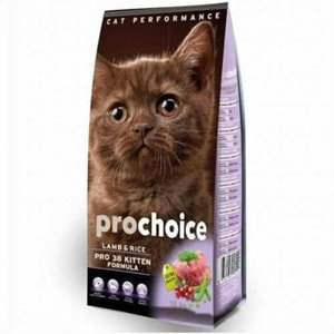 PROCHOİCE CAT KITTEN PRO 38 LAMB AND RİCE YAVRU KEDİ MAMASI 15 KG