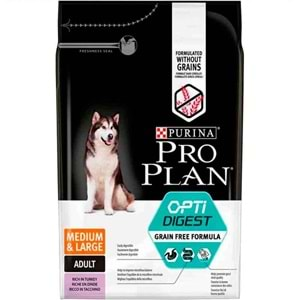 PROPLAN C.ADULT OPTİDİGEST MEDIUM&LARGE TURKEY 2,5KG