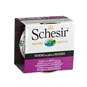 SCHESİR 85 GR KEDİ KONSERVE - TON BALIKLI & SIĞIR ETLİ