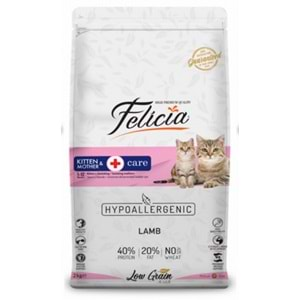 FELİCİA AZ TAHILLI F.KITTEN&MOTHER KUZULU 2 KG