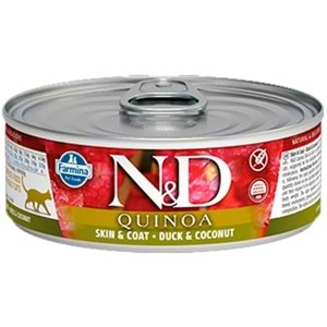 N&D F.ADULT QUINOA ÖRDEK&HİNDİSTAN CEVİZİ 80 GR