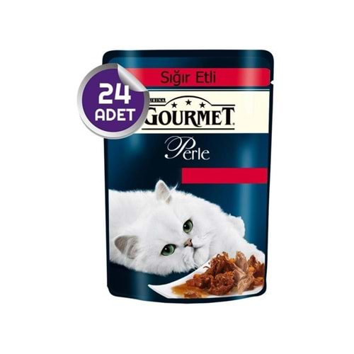 GOURMET PERLE IZGARA SIĞIR ETLİ 85 GR