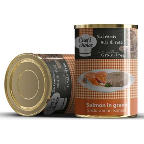 CHEFS CHOİCE F. SALMON PATE KEDİ KONSERVE 400 GR