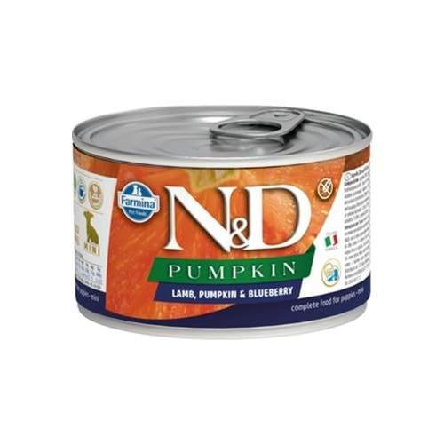 N&D C.PUPPY PUMPKIN KUZU YABAN MERSİNİ 140 GR