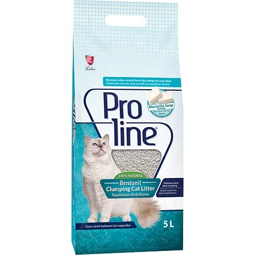 PROLİNE MARSİLYA VE SABUN KOKULU KEDİ KUMU 10 LT