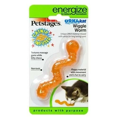 PETSTAGES ORKA CAT WIGGLE WORM OYUNCAK