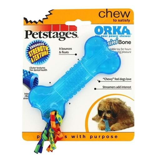 PETSTAGES MINI ORKA BONE OYUNCAK