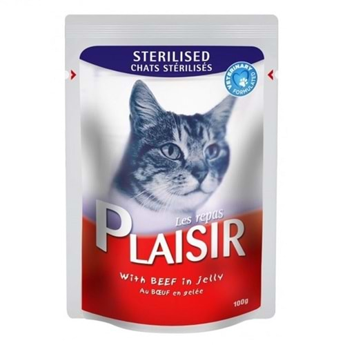 PLAİSİR F. POUCH STERİLİSED BEEF 100GR