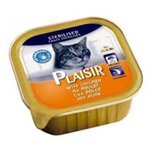 PLAİSİR F.PATE RICH IN STERİLİSED CHICKEN 100GR