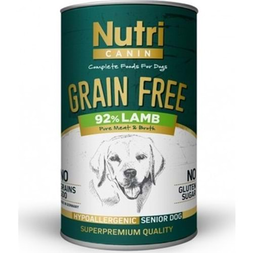 NUTRİ CANIN SENİOR LAMB SWEET POTATOES 400 GR