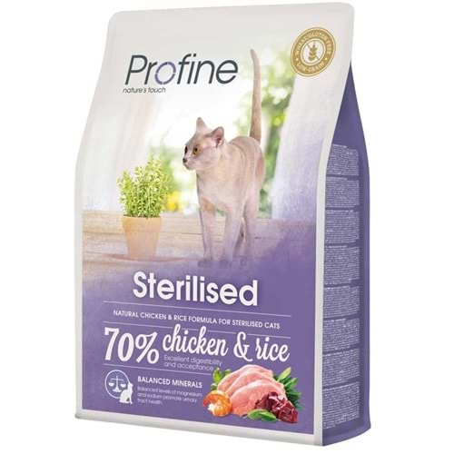 PROFİNE F. STERİLİSED CHICKEN AND RİCE 2 KG