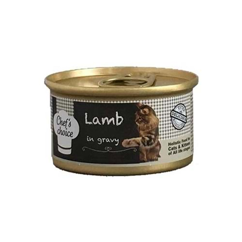 CHEFS CHOİCE F. LAMB IN GRAVY KEDİ KONSERVE 80 GR