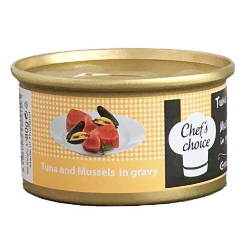 CHEFS CHOİCE F. TUNA MEAT TOP. KEDİ KONSERVE 80 GR