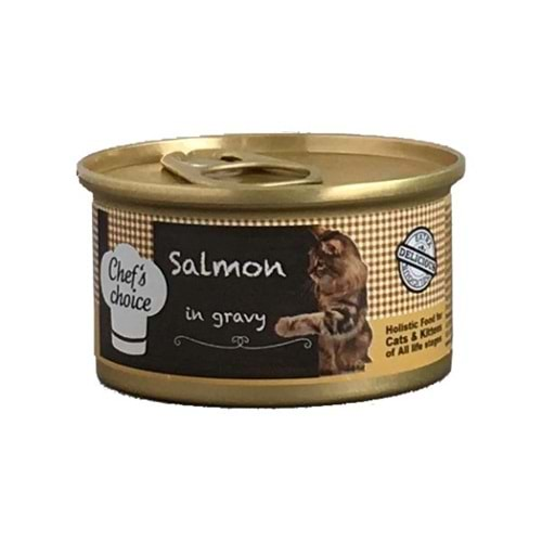 CHEFS CHOİCE F. SALMON IN GRAVY KEDİ KONSERVE 80 GR