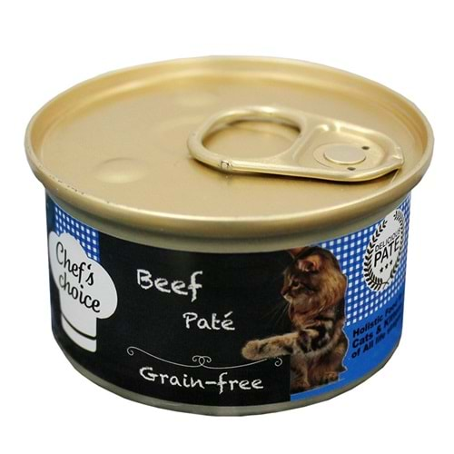 CHEFS CHOİCE F. BEEF IN GRAVY KEDİ KONSERVE 85 GR