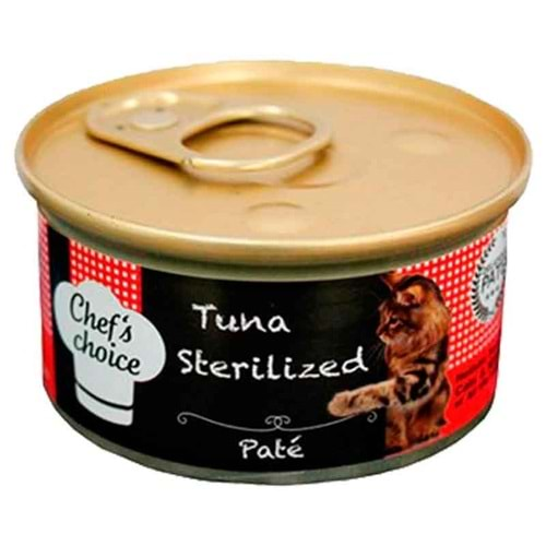 CHEFS CHOİCE F. TUNA STERİLİSED IN GRAVY KEDİ KONSERVE 85 GR