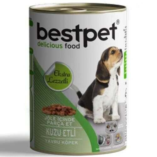 BESTPET DOG PUPPY WITH LAMB IN JELLY 415GR