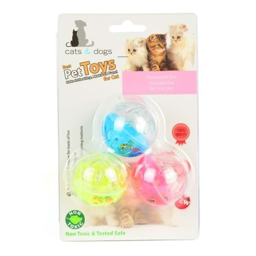 PETTOYS ÜÇLÜ TOP OYUNCAK