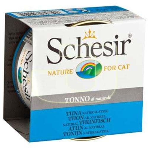 SCHESİR 85 GR KEDİ KONSERVE - TON BALIKLI & DOĞAL STİL