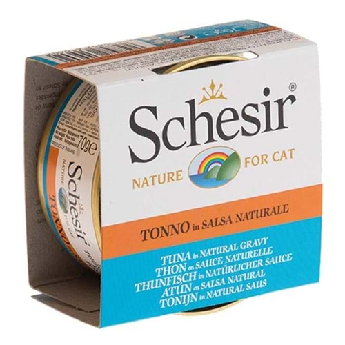 SCHESİR 70 GR KEDİ KONSERVE - TON BALIKLI 230-C3000