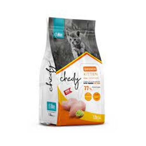 CHEDY F. KİTTEN CHICKEN KEDİ MAMASI 1,5 KG