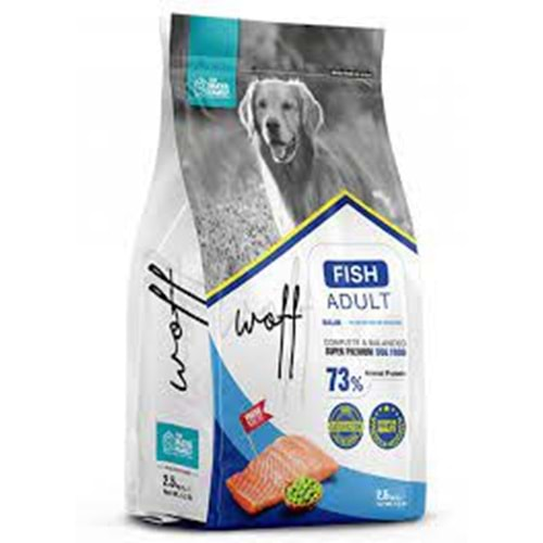 WOFF C. ADULT FİSH YETİŞKİN KÖPEK MAMASI 2,5 KG