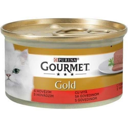 GOURMET GOLD KIYILMIŞ SIĞIR ETLİ 85 GR