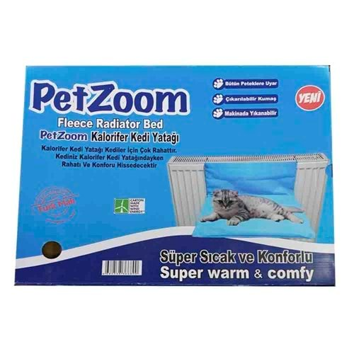 PETZOOM KALORİFER KEDİ YATAĞI